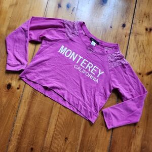 Miami Style - California Cropped Long Sleeve Shirt